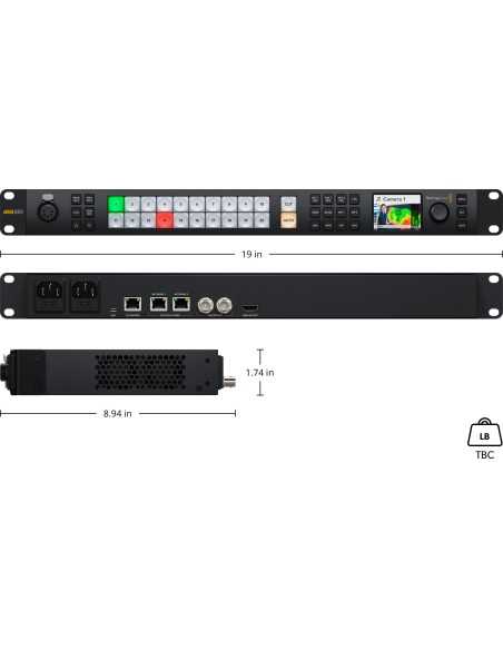 Blackmagic Design ATEM Monitoring Rack Panel 20