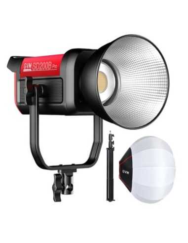 GVM Pro SD200B Bi-Color LED Video Spotlight COB...