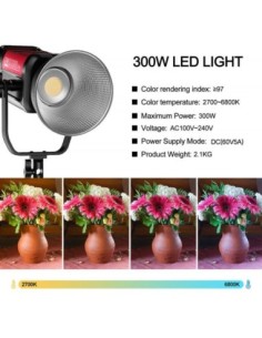 GVM Pro SD300B Bi-Color LED Monolight 2