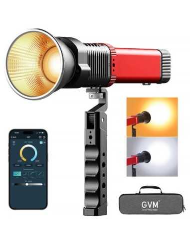 GVM 60W Bi-Color Luce Led portatile a torcia...
