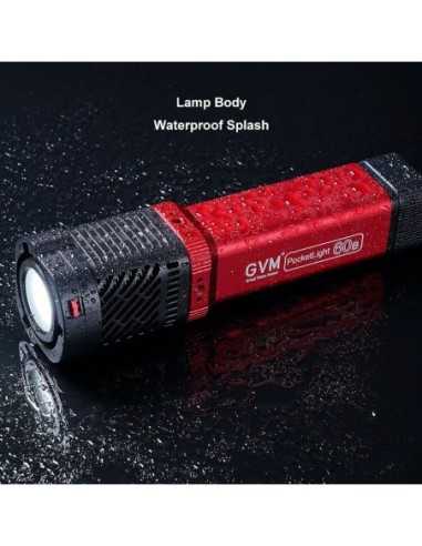 GVM 60W Bi-Color Luce Led portatile a torcia...