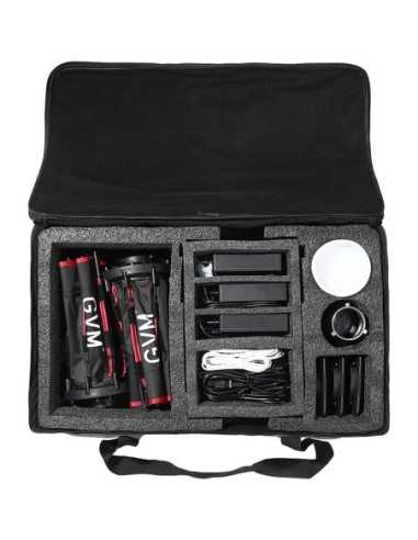GVM 60W Bi-Color Luce Led portatile a torcia...
