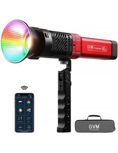 GVM 60W RGB Luce Led Portatile con batteria...