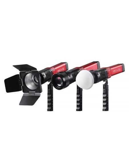 GVM 60W RGB Luce Led Portatile con batteria integrata Torcia -3 luci