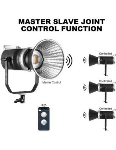 GVM SD300D Bi-Color LED Studio Video Spotlight