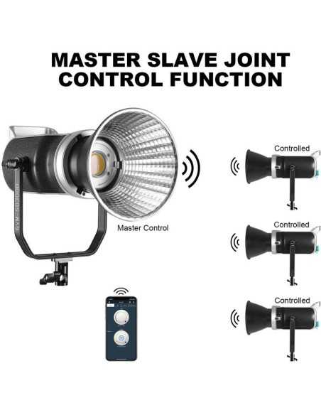 GVM SD300D Bi-Color LED Studio Video Spotlight