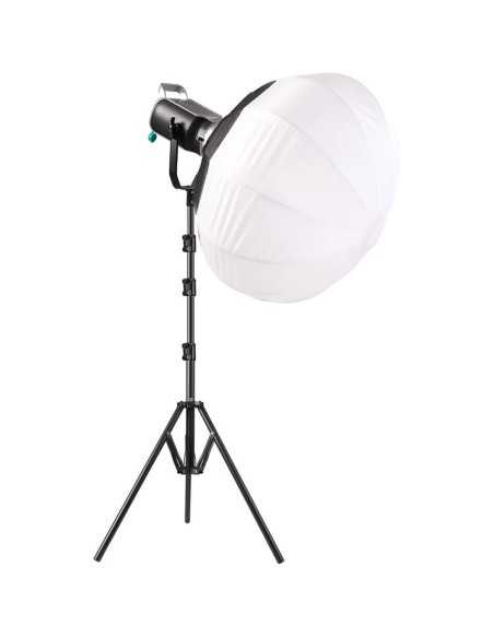 GVM SD300D Bi-Color LED Studio Video Spotlight con Lantern Softbox