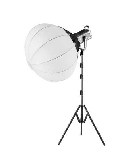 GVM PPR150D 150W Bi-Color High Power Led Light Kit con Lantern Softbox