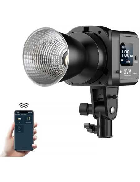 GVM SD80D Bi-Color LED Studio Video Spotlight