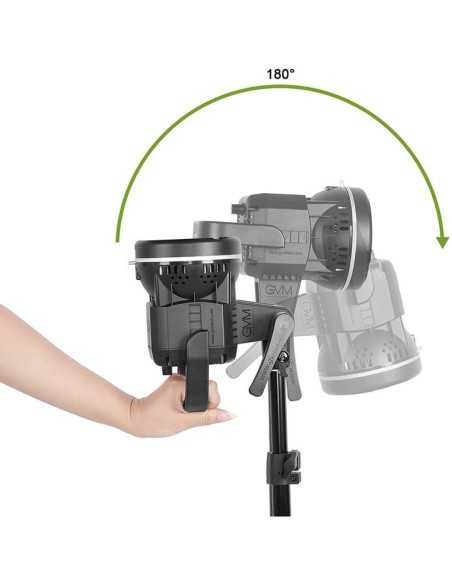 GVM P80S-2D Kit 80W High power led 2 luci con stand