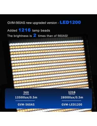 GVM LED1200 Led Video Light