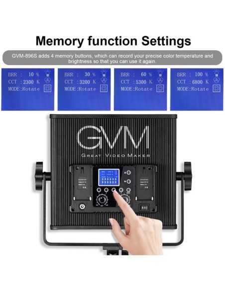 GVM 896S Bi-Color LED Panel