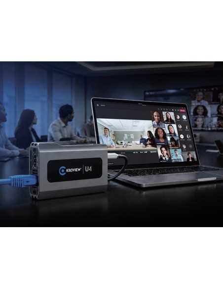 Kiloview U4 IP Video Dock USB 3.0, HDMI and DisplayPort