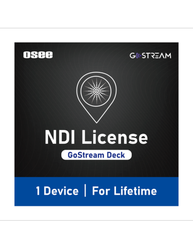 OSEE Licenza NDI per GoStream Deck e Kit -...