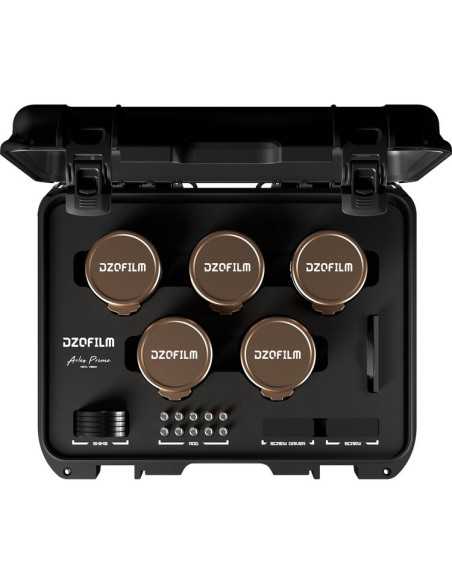 DZOFilm Arles Lustre 14/21/25/35/40/50/75/100/135/180mm(PL-Gold Case-Metric)