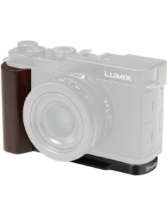 SmallRig L-Shaped Mount Plate with Wooden Handle for...