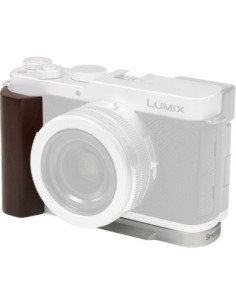 SmallRig L-Shaped Mount Plate with Wooden Handle for...