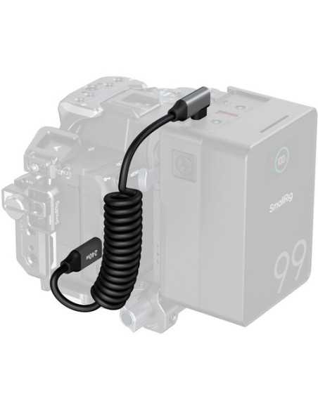 SmallRig Coiled Data Cable for USB-C Adapter