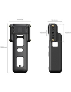 SmallRig Expansion Adapter Cage for DJI Osmo Pocket 4-...