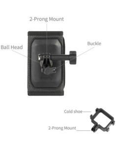 SmallRig Backpack Strap Mount for Osmo Pocket 4-3 2