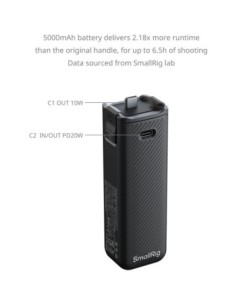 SmallRig Power Bank for DJI Osmo Pocket 3 - 4 2