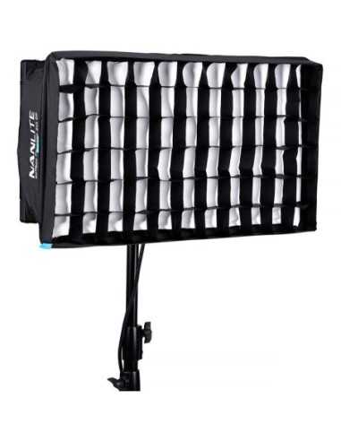 Nanlite Softbox a sgancio rapido con griglia a...