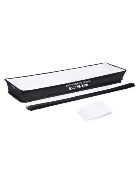 Nanlite Softbox a sgancio rapido con griglia a nido d’ape per pannello PavoSlim 240CL