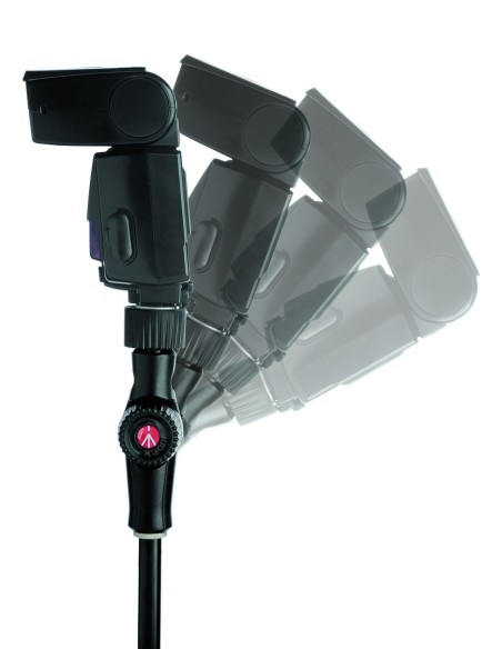 Manfrotto Testa inclinabile in alluminio con contrappeso Manfrotto Testa inclinabile in alluminio con contrappeso