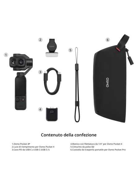 DJI Osmo Pocket 4P Standard Combo