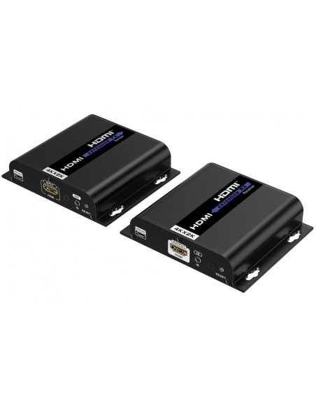 TECHLY HDMI over IP Extender with PoE IR 4K UHD on Cat.6 cable up to 120m