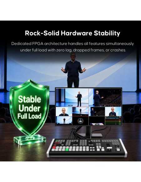OSEE GoStream Omni 12 ISO Live Video Hardware Switcher with ISO Recording