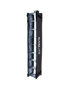 Nanlite Barndoor con griglia per Pavotube II 15X