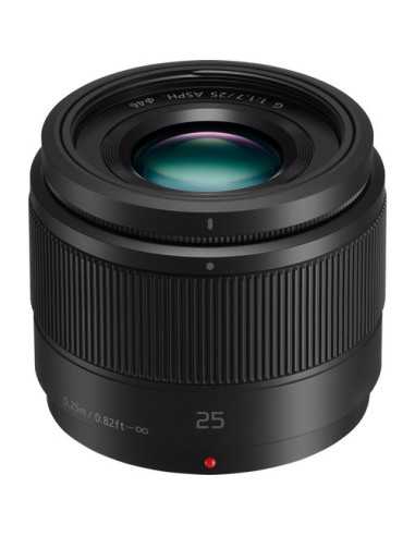 Panasonic Obiettivo Lumix G 25mm F1.7 ASPH. Black
