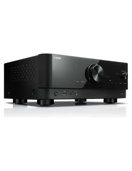 Yamaha TSR-400 5.2-Channel 8K MusicCast AV Receiver with DAB (Black) – 80W per channel