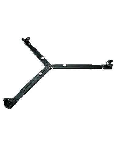 Manfrotto Base a stella nera per treppiedi con puntale singolo