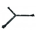 Manfrotto Base a stella nera per treppiedi con doppio puntale