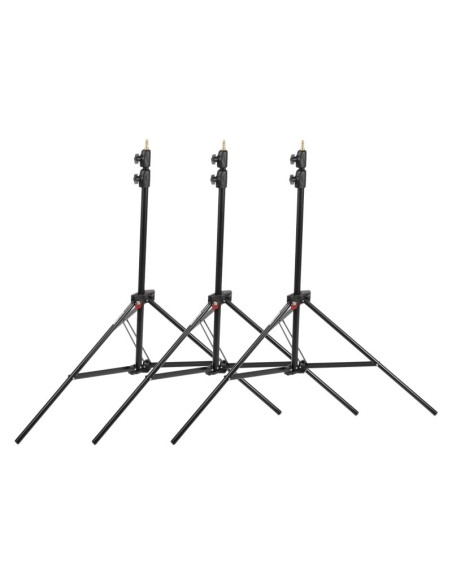 Manfrotto Alu Air-Cushioned Compact Stand Quick Stack 3-Pack
