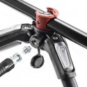 Manfrotto Kit treppiedi serie 190 con testa sfera 3 sezioni Manfrotto Kit treppiedi serie 190 con testa sfera 3 sezioni