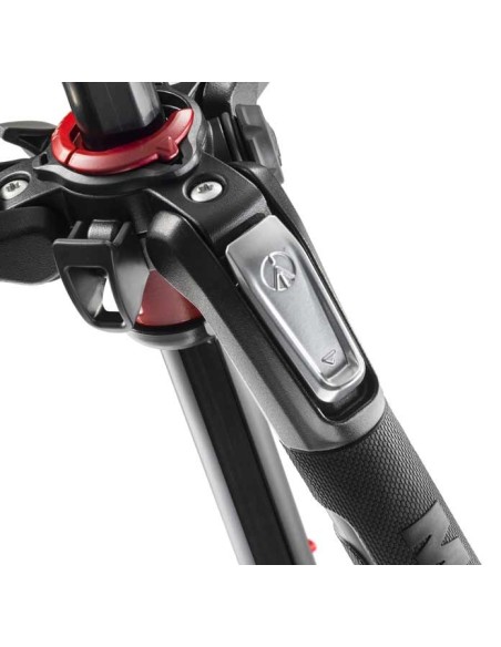 Manfrotto Kit treppiedi serie 190 con testa sfera 4 sezioni Manfrotto Kit treppiedi serie 190 con testa sfera 4 sezioni