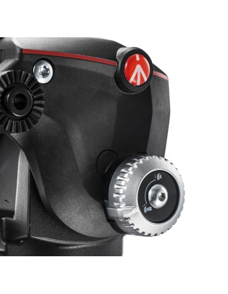 Manfrotto Testa fluida video 2 vie Xpro allumninio con QR Manfrotto Testa fluida video 2 vie Xpro allumninio con QR