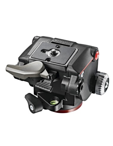 Manfrotto Testa fluida video 2 vie Xpro allumninio con QR