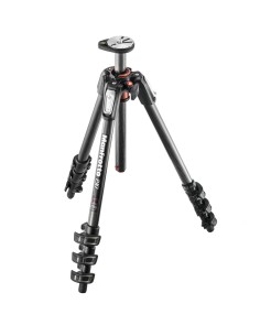 Manfrotto Treppiedi serie 190 carbonio 4 sezioni