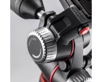 Manfrotto Kit 055 - 3 sezioni alluminio con testa a 3 vie