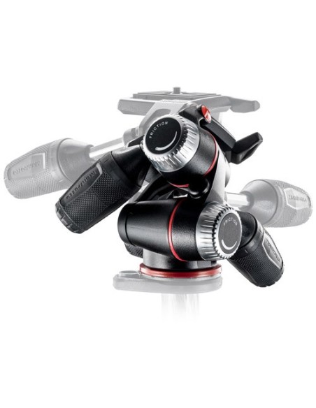 Manfrotto Kit serie 190 a 3 sezioni alluminio con testa a 3 vie Manfrotto Kit serie 190 a 3 sezioni alluminio con testa a 3 vie