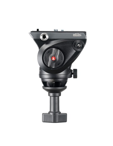 Manfrotto Testa video con semisfera da 60mm, 1 leva fissa