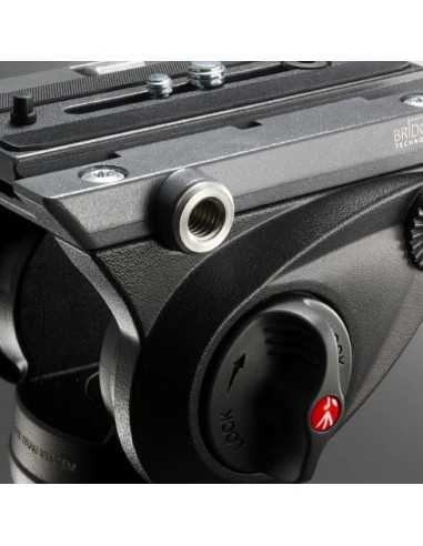 Manfrotto Kit 500, treppiede telescopico a doppio tubo MVT502AM sacca
