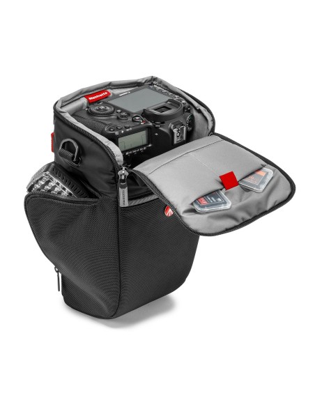 Manfrotto Fondina per reflex misura grande, nera