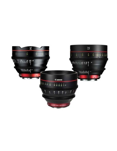Canon CN-E Prime Lens EF 3 Set (14,35 and 85mm) Metric