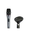Sennheiser e865 microfono per voce, condensatore, supercardioide, 40-20.000, con interruttore, alimentazione P 12-48V
