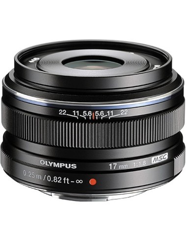 Olympus M.ZUIKO Digital 17mm f/1.8 Lens (Black)